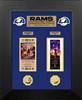 Los Angeles Rams Super Bowl 56 Champions Deluxe Ticket and Game Coin Collection  