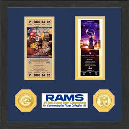 Los Angeles Rams Super Bowl Championship Ticket Collection  