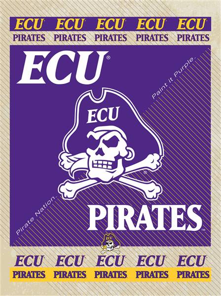 East Carolina University 15x20 inches Canvas Wall Art