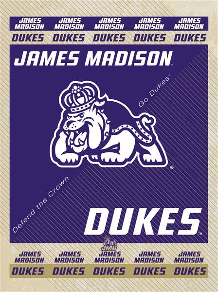 James Madison University 15x20 inches Canvas Wall Art