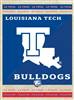 Louisiana Tech University 15x20 inches Canvas Wall Art