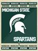 Michigan State University 15x20 inches Canvas Wall Art