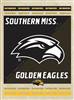 University of Southern Mississippi 15x20 inches Canvas Wall Art