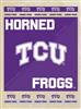 Texas Christian University 15x20 inches Canvas Wall Art