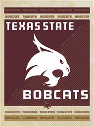 Texas State University 15x20 inches Canvas Wall Art