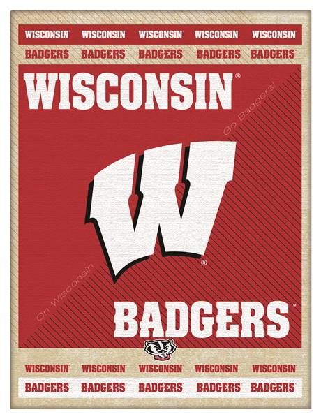 University of Wisconsin 15x20 inches Canvas Wall Art