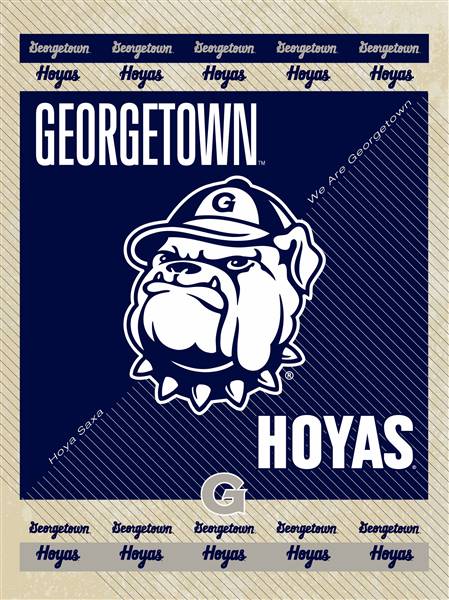 Georgetown University 24x32 Canvas Wall Art