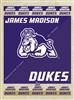 James Madison University 24x32 Canvas Wall Art