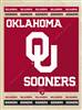 Oklahoma University 24x32 Canvas Wall Art