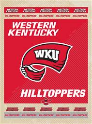 Western Kentucky University 24x32 Canvas Wall Art