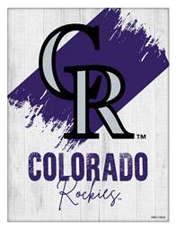 Colorado Rockies 15 X 20 inch Canvas Wall Art