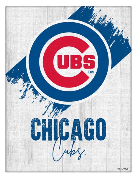 Chicago Cubs 15 X 20 inch Canvas Wall Art  