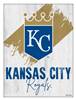 Kansas City Royals 15 X 20 inch Canvas Wall Art