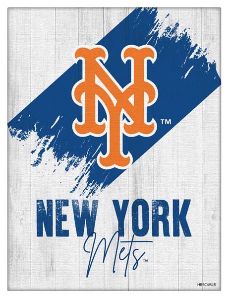 New York Mets 15 X 20 inch Canvas Wall Art