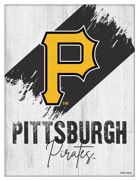 Pittsburgh Pirates 15 X 20 inch Canvas Wall Art