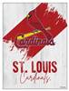 St. Louis Cardinals 15 X 20 inch Canvas Wall Art