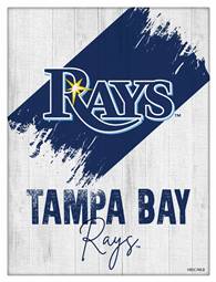 Tampa Bay Rays 15 X 20 inch Canvas Wall Art