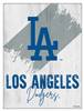 Los Angeles Dodgers 24 X 32 inch Canvas Wall Art