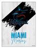 Miami Marlins 24 X 32 inch Canvas Wall Art