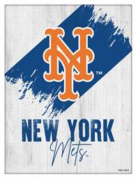 New York Mets 24 X 32 inch Canvas Wall Art  