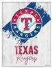 Texas Rangers 24 X 32 inch Canvas Wall Art