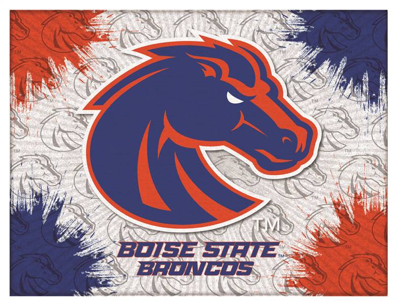 Boise State University 15x20 inches Canvas Wall Art