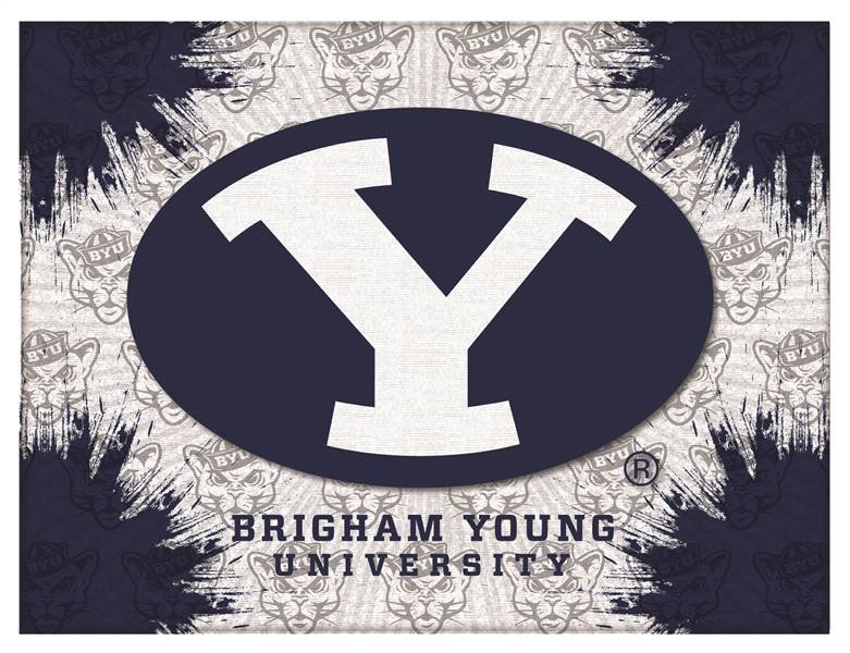 Brigham Young University 15x20 inches Canvas Wall Art