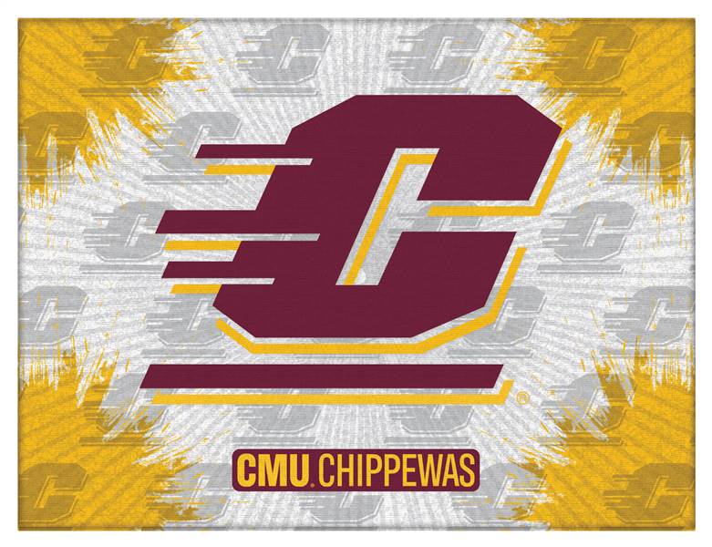 Central Michigan University 15x20 inches Canvas Wall Art