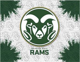 Colorado State University 15x20 inches Canvas Wall Art