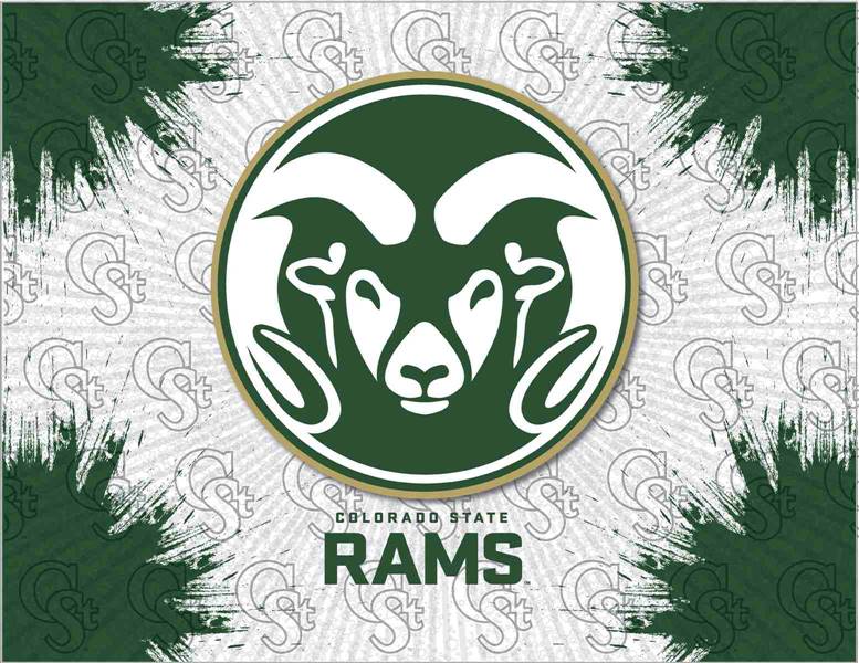 Colorado State University 15x20 inches Canvas Wall Art