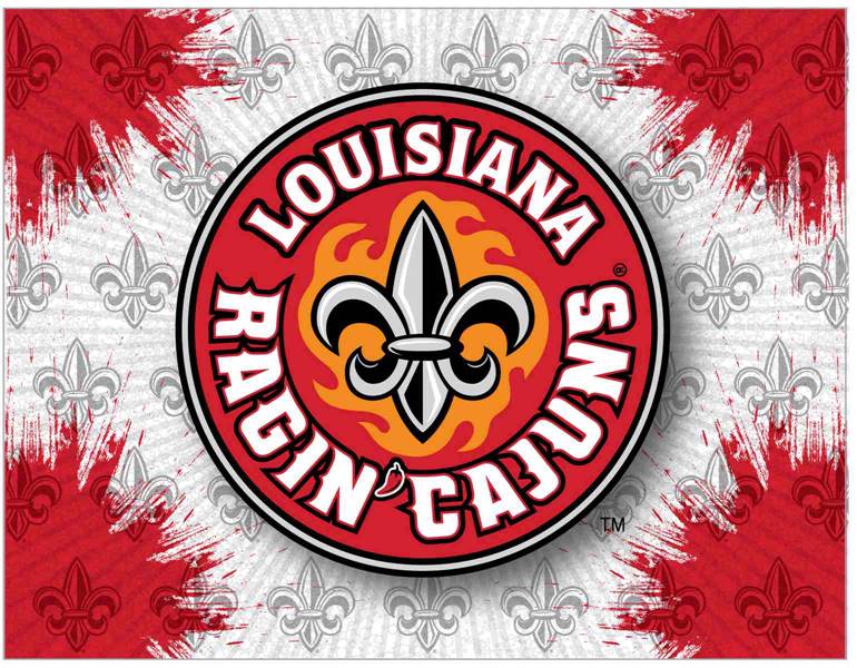 University of Louisiana at Lafayette 15x20 inches Canvas Wall Art