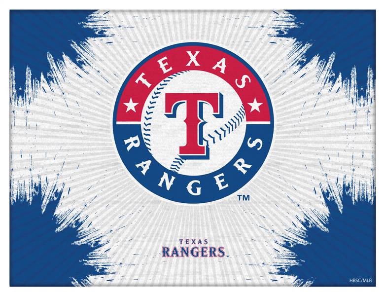 Texas Rangers 15 X 20 inch inch Canvas Wall Art