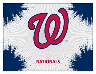 Washington Nationals 15 X 20 inch inch Canvas Wall Art