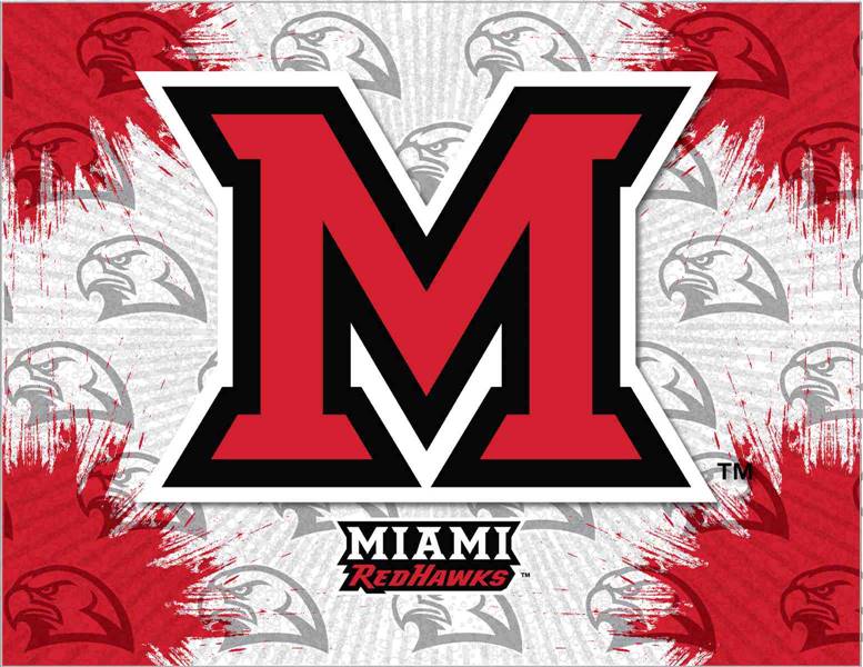 Miami University (OH) 15x20 inches Canvas Wall Art
