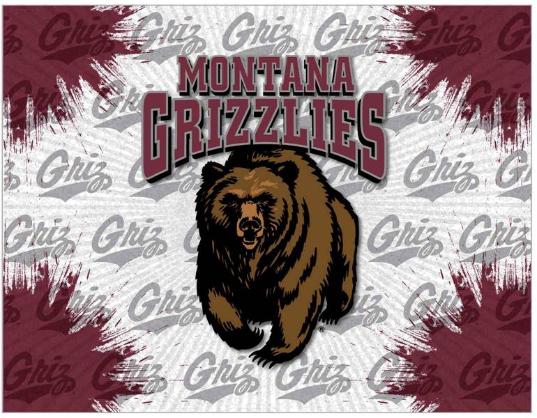 University of Montana 15x20 inches Canvas Wall Art