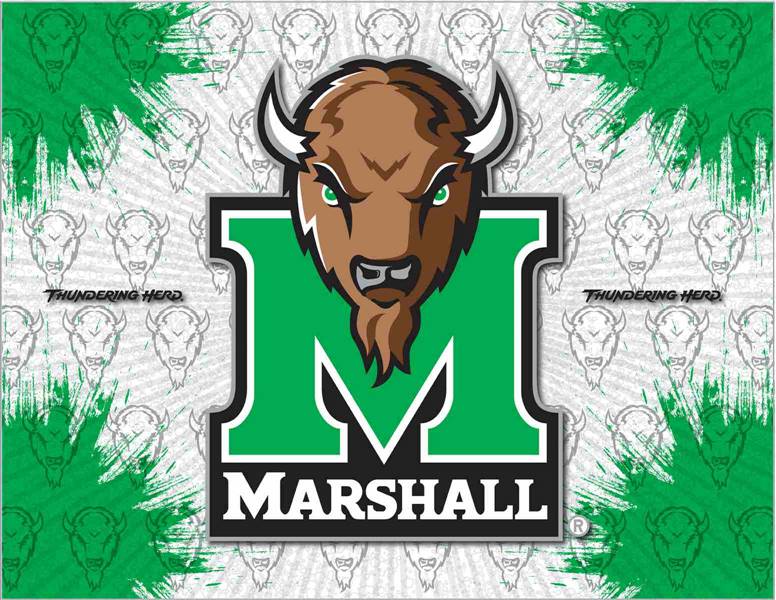 Marshall University 15x20 inches Canvas Wall Art