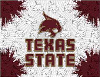 Texas State University 15x20 inches Canvas Wall Art