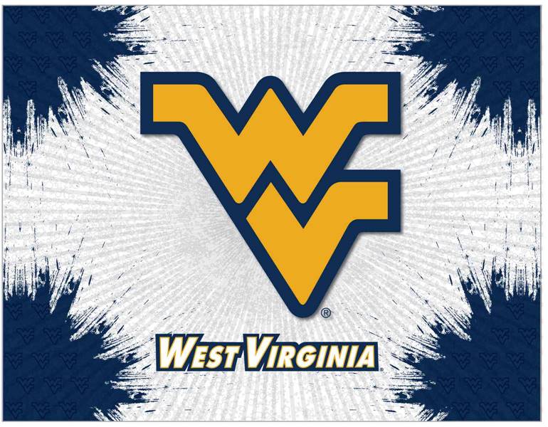 West Virginia University 15x20 inches Canvas Wall Art