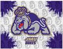 James Madison University 24x32 Canvas Wall Art