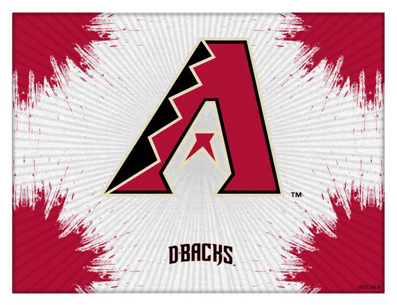 Arizona Diamondbacks 24 X 32 inch Canvas Wall Art