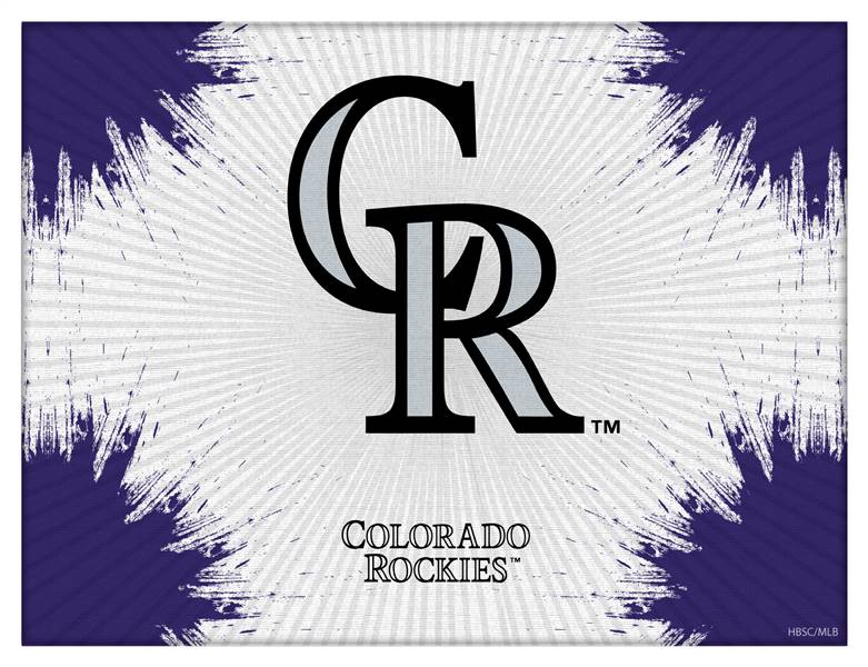 Colorado Rockies 24 X 32 inch Canvas Wall Art