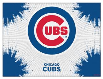 Chicago Cubs 24 X 32 inch Canvas Wall Art