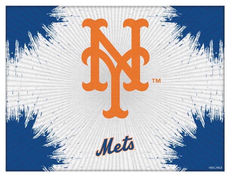 New York Mets 24 X 32 inch Canvas Wall Art