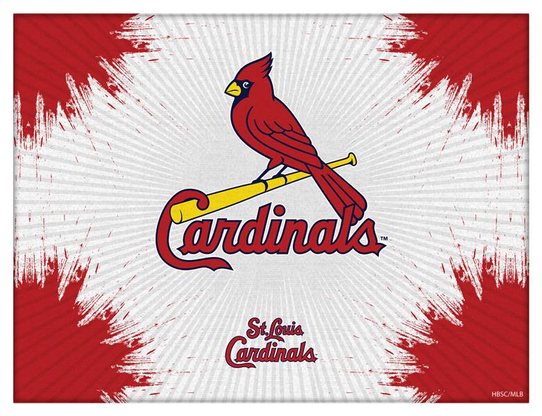 St. Louis Cardinals 24 X 32 inch Canvas Wall Art