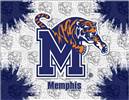 University of Memphis 24x32 Canvas Wall Art