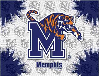 University of Memphis 24x32 Canvas Wall Art