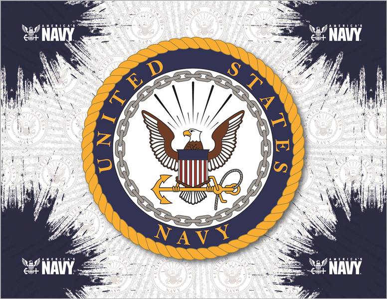 United States Navy 24x32 Canvas Wall Art