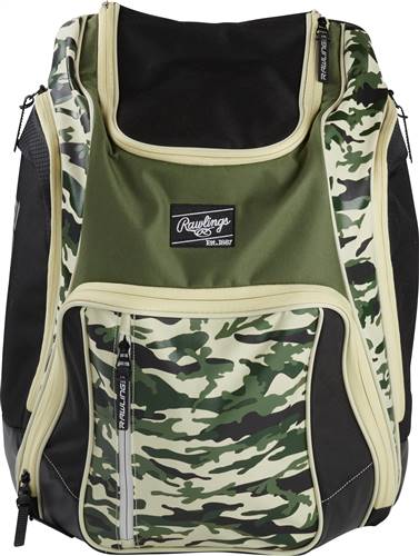 Rawlings Legion Players Backpack - Camo  