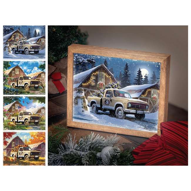 Florida State Seminoles Led Lite Box - Four Seasons   