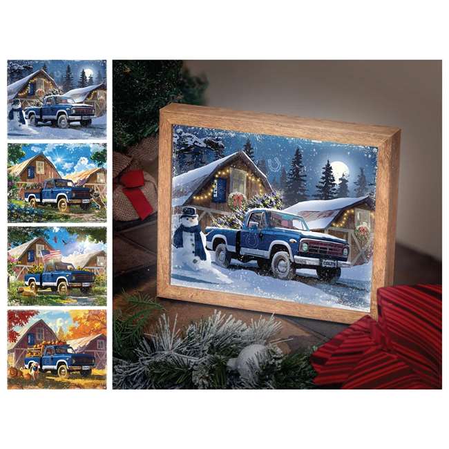 Indianapolis Colts Led Lite Box - Four Seasons   